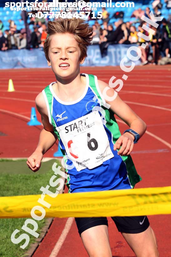 Boys under-13s  Northern 3 Stage Road Relay, SportsCity, Manchester. Photo: David T. Hewitson/Sports for All Pics